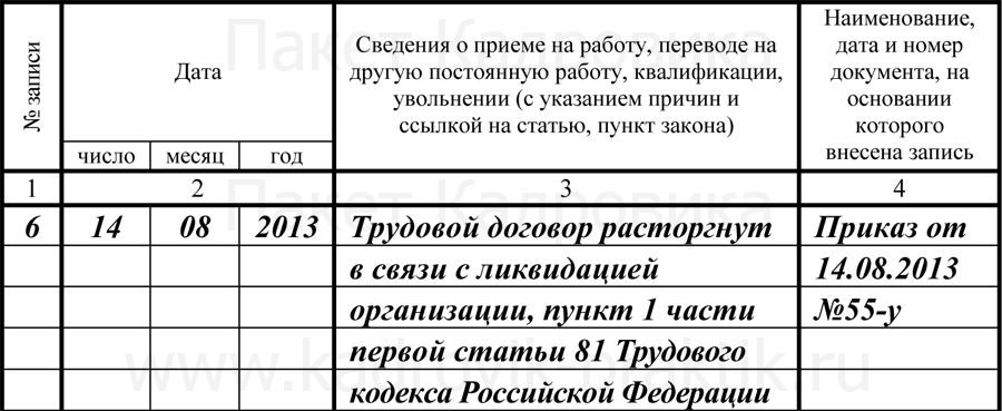 Образец Приказа Об Увольнении По Ликвидации Предприятия Образец Приказа Об Увольнении По Ликвидации Предприятия